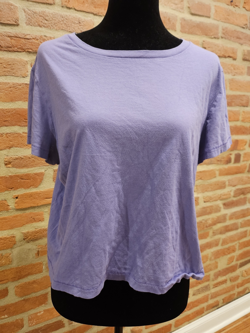 Universal Thread Lavender Short Sleeve Boxy Tee